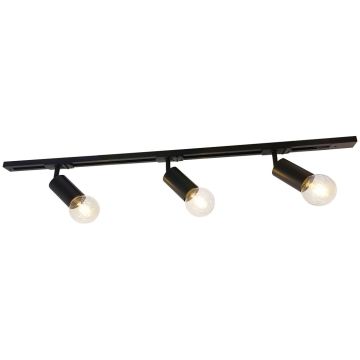 Italux Marvi TR Dolores 922303-3-BL-SET reflektor szynowy+szyna 3x40W/E27 IP20