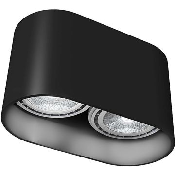 Nowodvorski OVAL 9240 downlight natynkowy 2x75W/GU10 ES111 IP20
