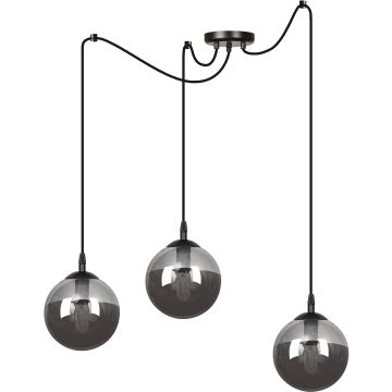 Emibig GIGI 3 BL GRAFIT 937/3 lampa wisząca 3x10W/E14 IP20