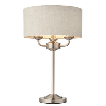 Endon Highclere 94369 lampa stołowa 3x18W/E14 IP20  