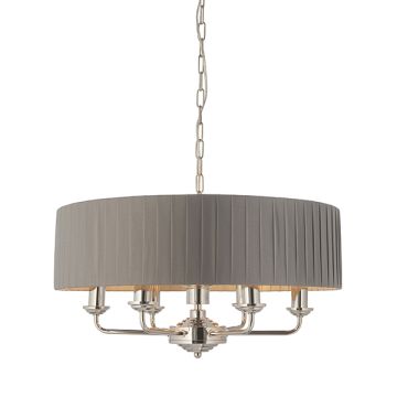 Endon Highclere 94397 lampa wisząca 6x40W/E14 IP20  
