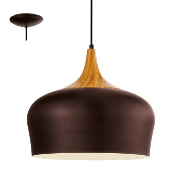 Eglo OBREGON 95385 lampa wisząca 1x60W/E27 