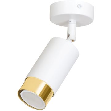 Emibig HIRO 1 WH/GOLD 963/1 lampa sufitowa 1x30W/GU10 IP20