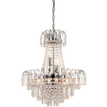 Endon AMADIS 96826-CH lampa wisząca 6x40W/E14  