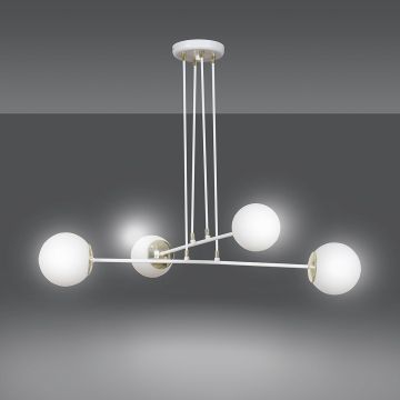 Emibig OGNIS 4 WHITE 967/4 lampa wisząca 4x15W/E27 IP20