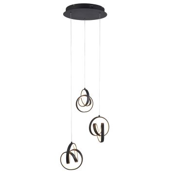 Endon Cosma 97623 żyrandol LED 3x14.16W/LED IP20 1380lm 3000K