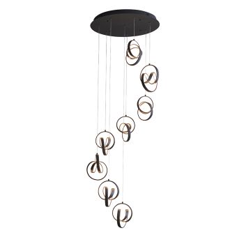 Endon Cosma 97625 żyrandol LED 8x13.62W/LED IP20 3500lm 3000K