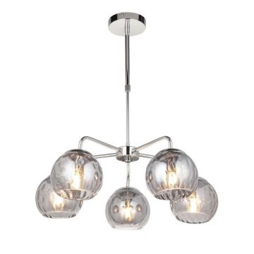 Endon Dimple 97972 żyrandol 5x7W LED E14   IP20