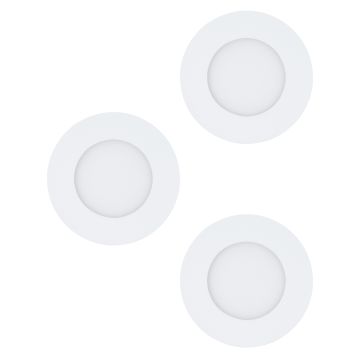 EGLO FUEVA 1 98633 downlight wpuszczany 3x2,8W/LED 3000K ip20_ip44
