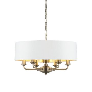 Endon Highclere 98933 żyrandol 6x40W E14  IP20