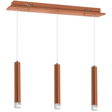 Milagro COPPER ML985 lampa wisząca 3x15W/LED 4000K