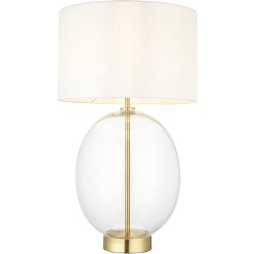 Endon Kelda Oval 99292 lampka stołowa 1x10w/e27   ip20