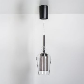 Zuma Line TAGNA 251010-SM lampa wisząca 1x6W/LED 150lm 3000K IP20