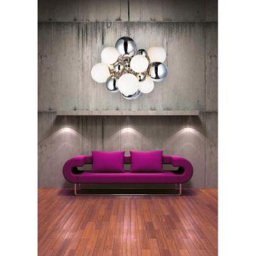 AZzardo NOBLE AD 8052-17 lampa wisząca 10x20W/G4 