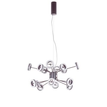 Italux METIS AD16002-16A COFFEE lampa wisząca 16x4,8W/LED 3000K
