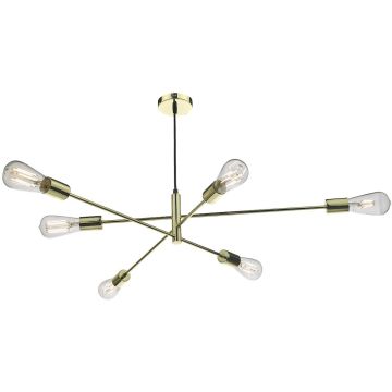 Dar Lighting Alana ALA0635 lampa wisząca 6x60W/E27 IP20 