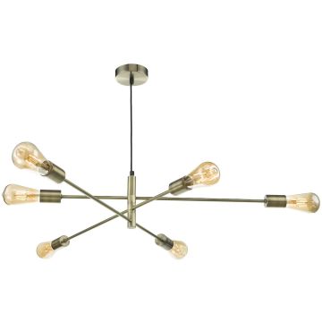 Dar Lighting Alana ALA0675 lampa wisząca 6x60W/E27 IP20 