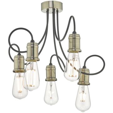 Dar Lighting Alzbet ALZ5475 lampa sufitowa 5x60W/E27  