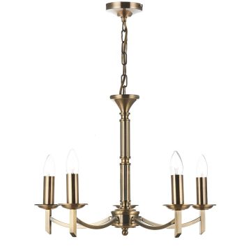 Dar Lighting Ambassador AMB0575 żyrandol 5x40W/E14  