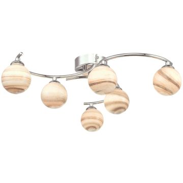Dar Lighting Atiya ATI6450-07 lampa sufitowa 6x40W/G9  