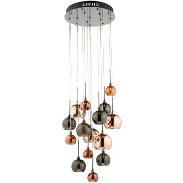 Dar Lighting Aurelia AUR1564 lampa wisząca 15x10W/G4  