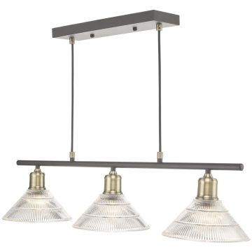 Dar Lighting Boyd BOY0375 lampa wisząca 3x60W/E27  