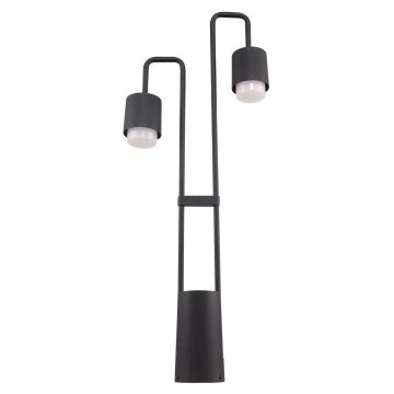 Italux SORANO C49/80/BK-9 Latarnia zewnętrzna 2x6W/LED 3000K