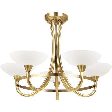 Endon CAGNEY CAGNEY-5AB lampa sufitowa 5x33W/G9  