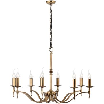 Endon Stanford CA1P8B żyrandol 8x40W/E14  