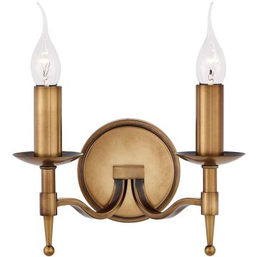 Endon Stanford CA1W2B kinkiet 2x40W/E14  