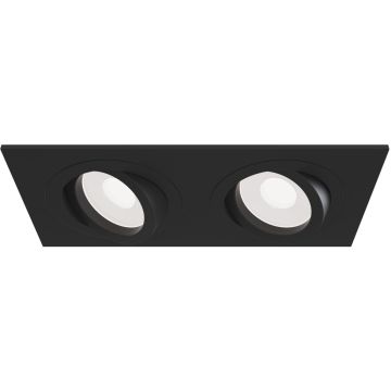 Maytoni Atom DL024-2-02B downlight wpuszczany 2x50W/GU10 IP20 