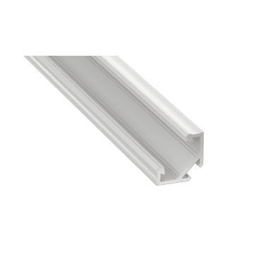 Profil Alu do taśm LED narożny biały Typ-C z przesłoną mleczną 1m EKPR9320 Eko-Light