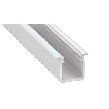 Profil Alu do taśm LED biały Typ-G z przesłoną mleczną 1m EKPR8774 Eko-Light