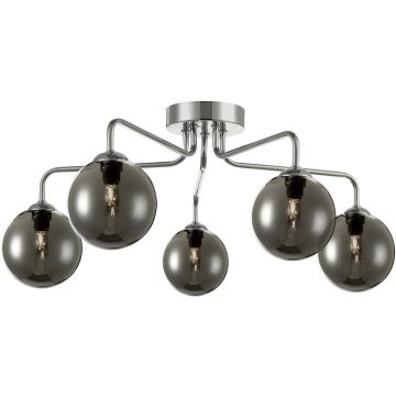 Dar Lighting Feya FEY0550-01 lampa sufitowa 5x40W/G9  
