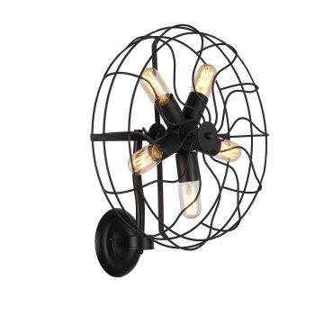 AZzardo FAN WALL AZ1349 kinkiety 5x60W/E27 IP20 