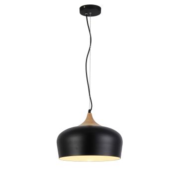 AZzardo PARMA FLPA35 BK lampa wisząca 1x60W/E27 