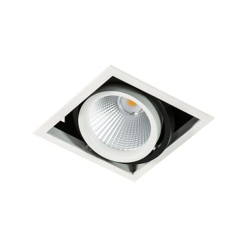 Italux VERTICO GL7108-1/18W 4000K WH+BL oprawa wpuszczana 1x18W/LED 4000K