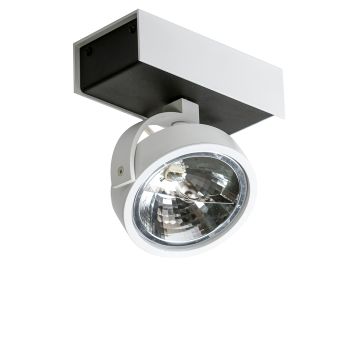 AZzardo MAX2V/WHITE AZ1372 downlight natynkowy 1x50W/QR111 IP20 
