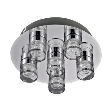 Italux MARC HD-520M-06-1340 CH plafon sufitowy 6x5,5W/LED 