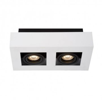 Italux CASEMIRO IT8001S2-WH/BK  Oprawa natynkowa 2x50W/GU10