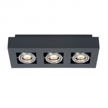 Italux CASEMIRO IT8002S3-BK/AL  Oprawa natynkowa 3x50W/GU10