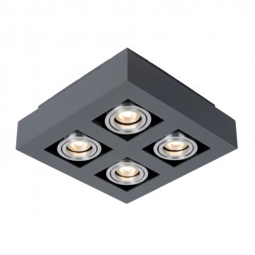 Italux CASEMIRO IT8002S4-BK/AL  Oprawa natynkowa 4x50W/GU10