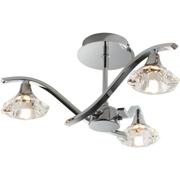 Endon LANGELLA LANGELLA-3CH lampa sufitowa 3x33W/G9  