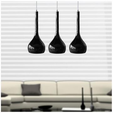 AZzardo SOUL LP5114-3BK lampa wisząca 3x40W/E27 