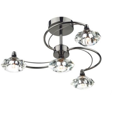 Dar Lighting Luther LUT0467 lampa sufitowa 4x40W/G9  