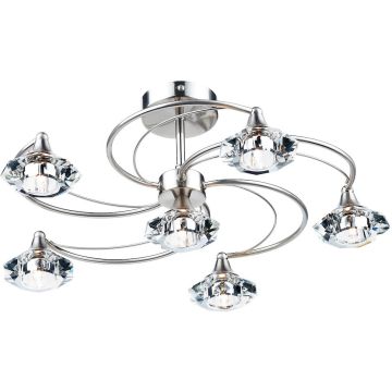 Dar Lighting Luther LUT0646 lampa sufitowa 6x40W/G9  