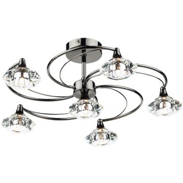 Dar Lighting Luther LUT0667 lampa sufitowa 6x40W/G9  