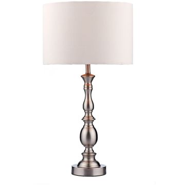 Dar Lighting Madrid MAD4246 lampka stołowa 1x60W/E27  