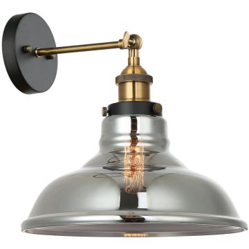 Italux Hubert MBM-2381-1-GD+SG kinkiet 1x40W/E27 IP20 