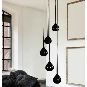 AZzardo AGA 5 AZ1070 lampa wisząca 5x40W/E14 IP20 